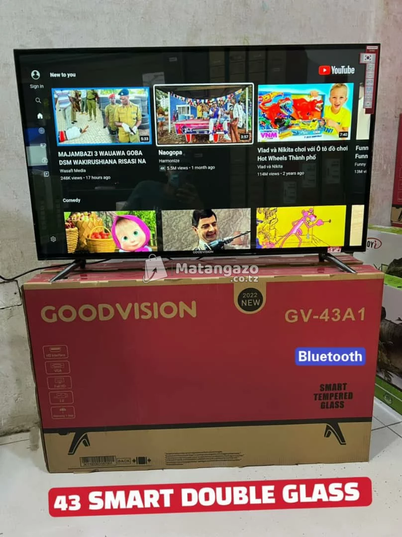 tv and subwoofer