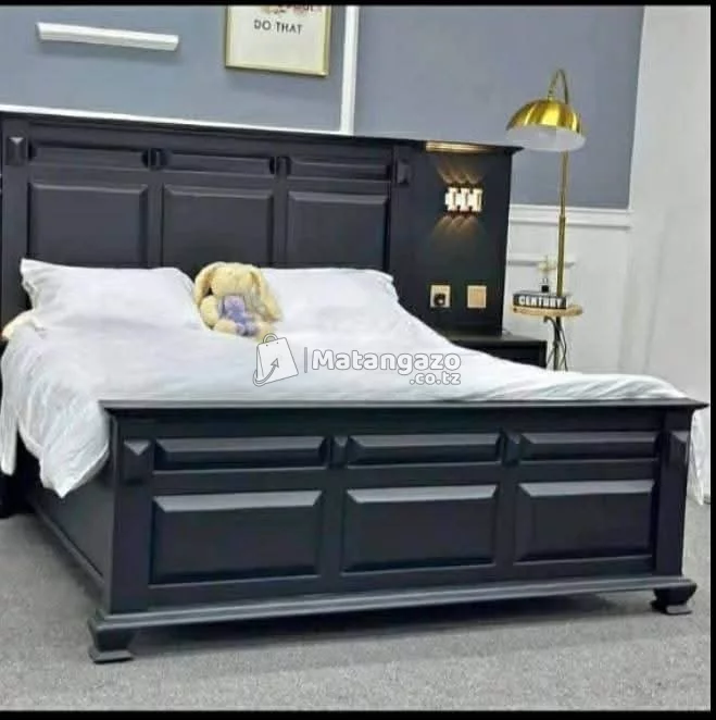 vitanda vizuri vya mbao