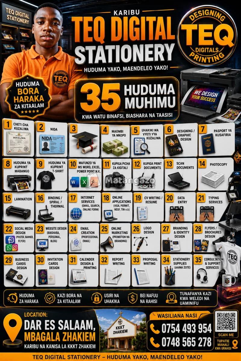 Huduma zote za mifumo ya serikali