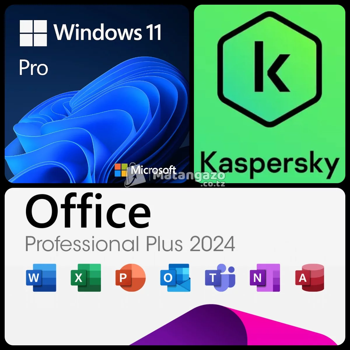 Windows 11 Pro 25H2 + Kaspersky Security Basic + Microsoft Office 2024 Pro Plus