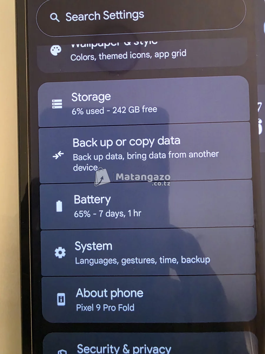 Google Google Pixel Fold 12 GB RAM 256 GB Bronze