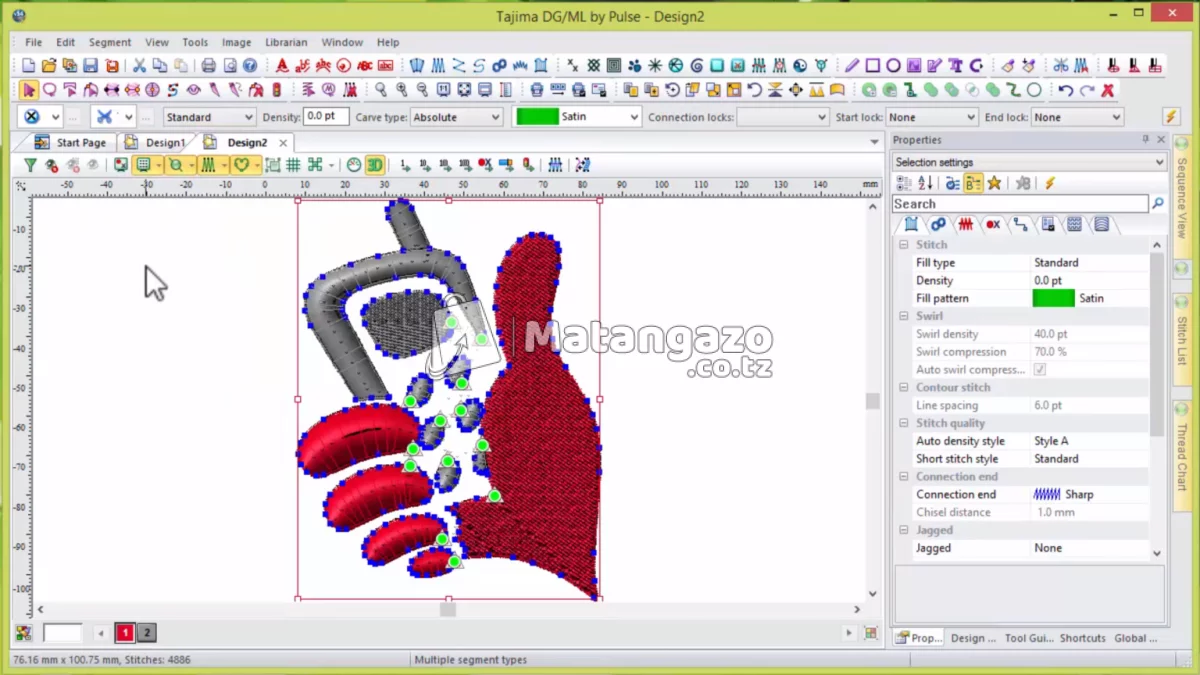 Tajima Dg15 By Pulse ( Installation )