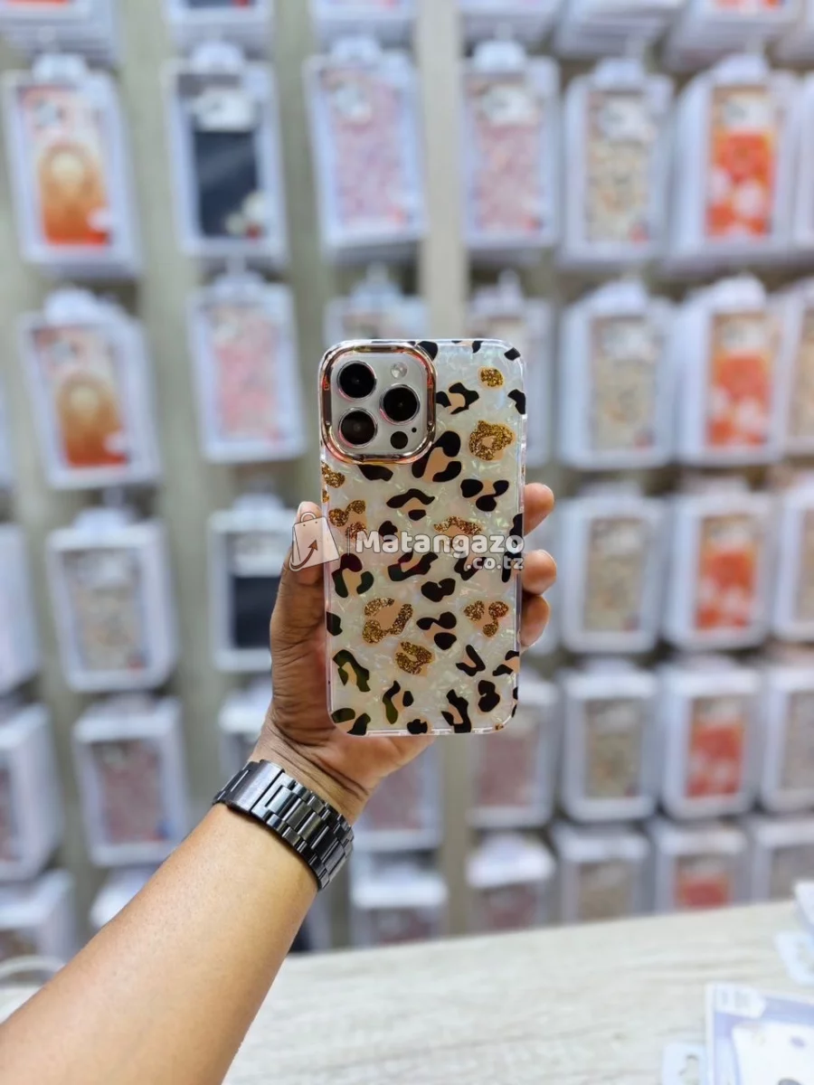 Premium iPhone Covers (Flower, Leopard & Leather)