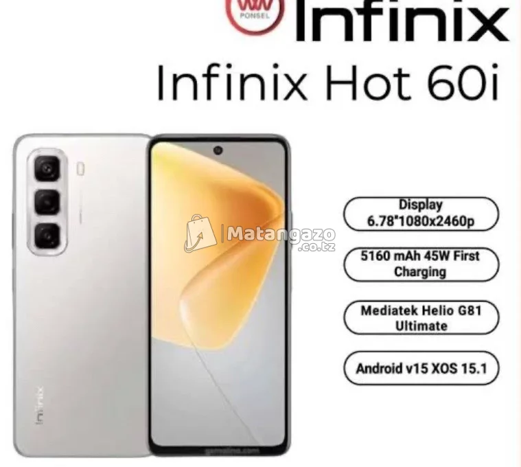 Infinix Infinix Hot 40i 12 GB RAM 128 GB Black