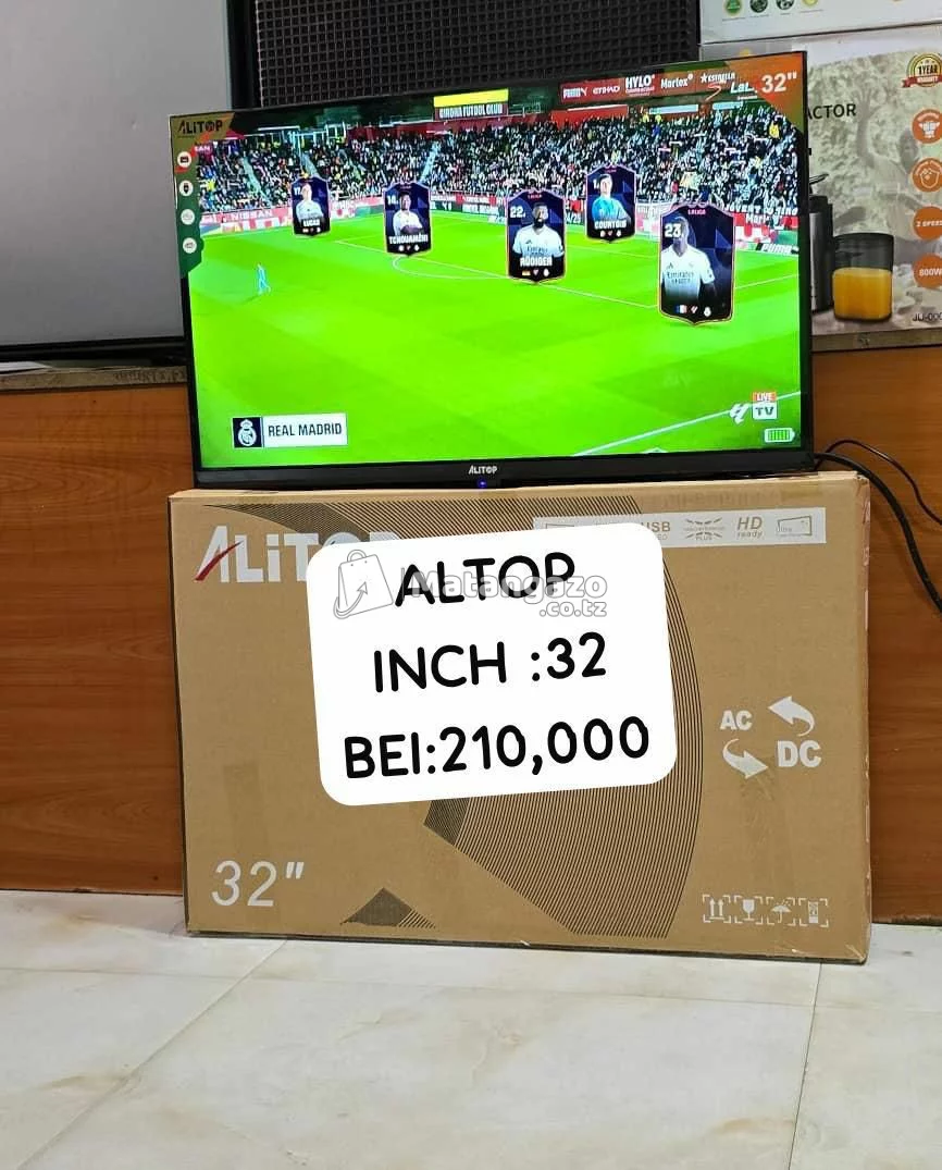 tv and subwoofer